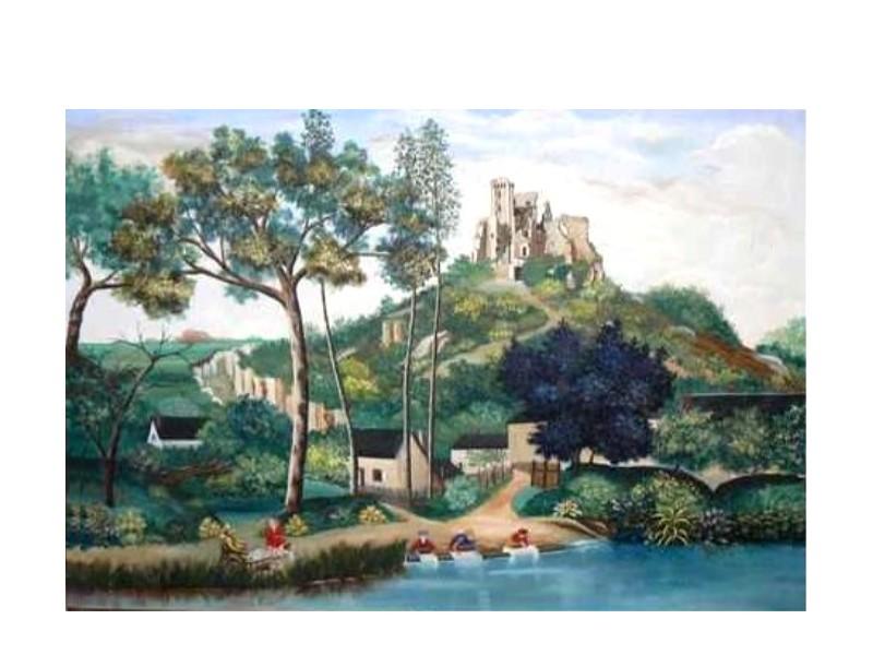"Château de Lavardin" 1956 HsT Sbg / Collect. particulière